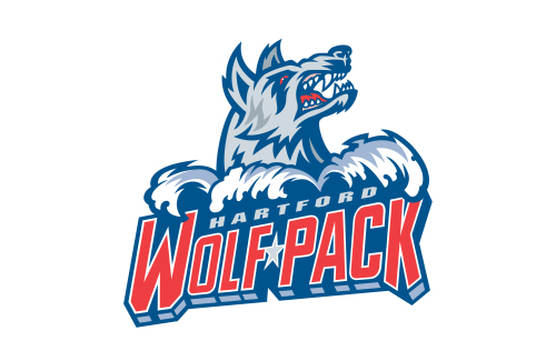 Hartford Wolf Pack Logo 1997