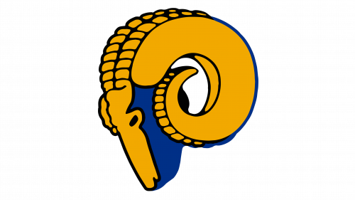 Los Angeles Rams Logo 1946