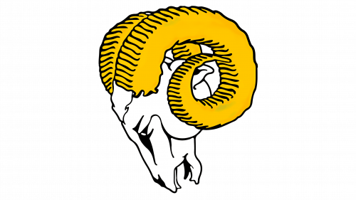 Los Angeles Rams Logo 1948