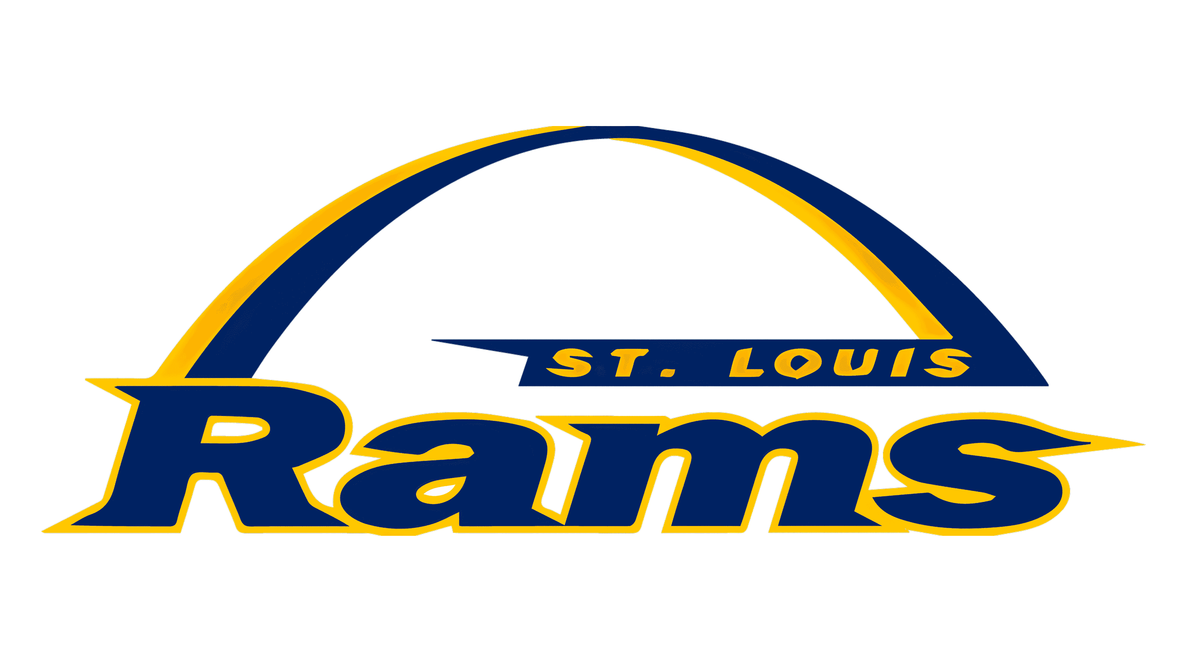 la rams logo history