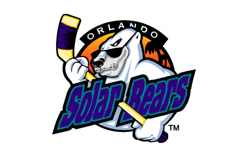 Orlando Solar Bears Logo 1995