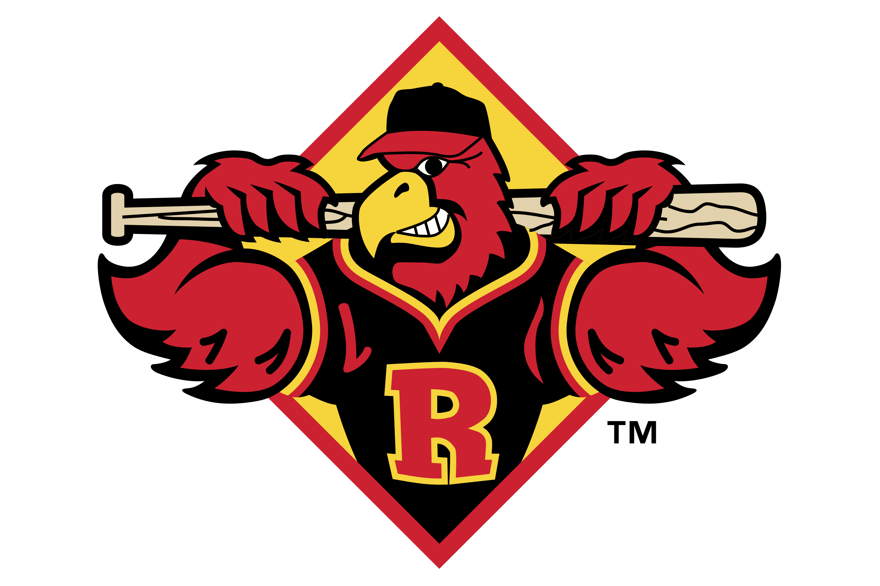 ROCHESTER RED WINGS Novelty Baseball Autographed by Mascot SPIKES