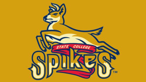 State College Spikes Logo baseball