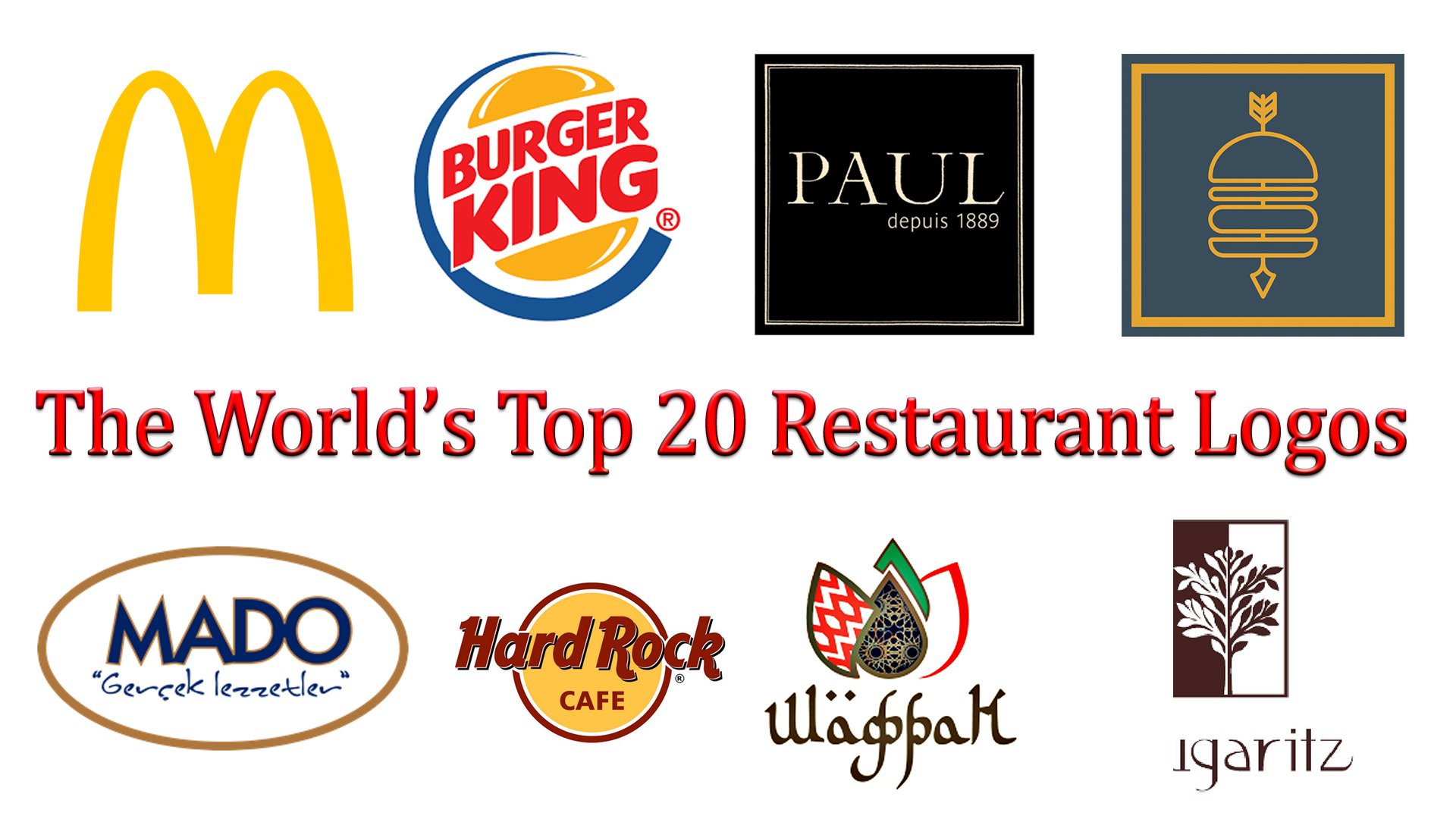 fejre mumlende Bemyndigelse The World's Top 20 Restaurant Logos