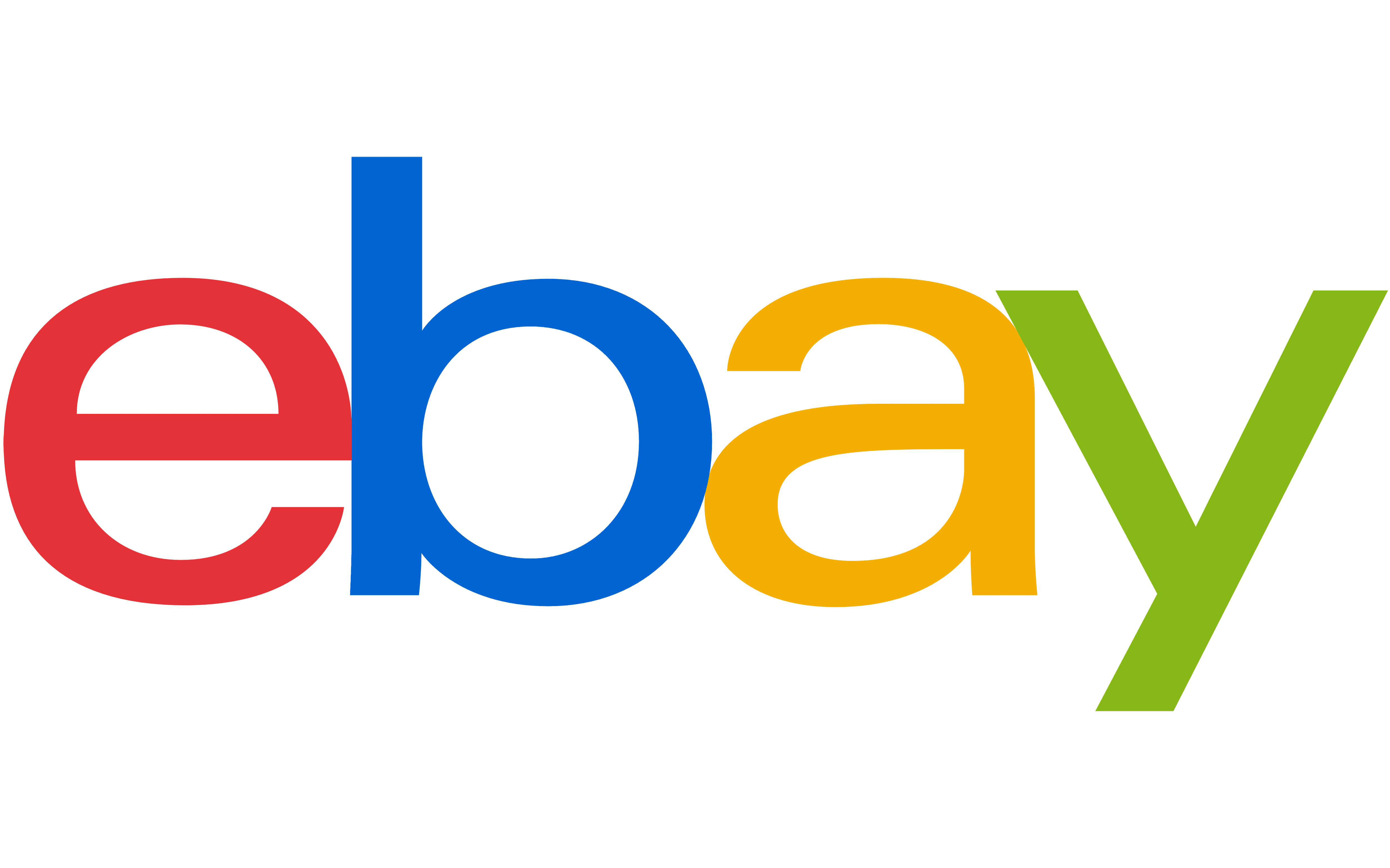 Thương mại điện tử ebay logo với nhiều sản phẩm đa dạng và chất lượng