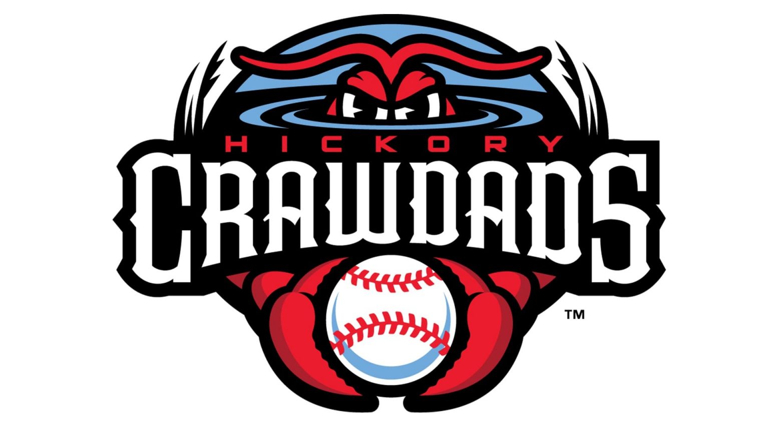 Hickory Crawdads Logo and symbol, meaning, history, PNG, brand