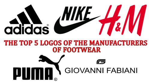The top 5 logos of the manufacturers of footwear
