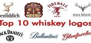 Top 10 whiskey logos