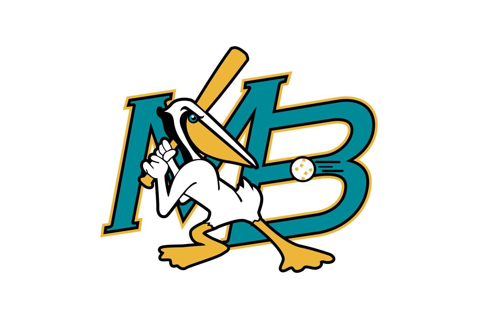 myrtle-beach-pelicans-logo-and-symbol-meaning-history-png-brand