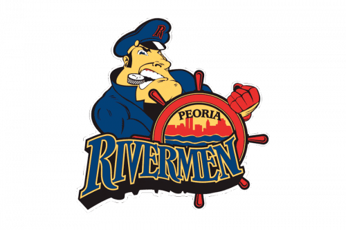 Peoria Rivermen Logo 1996