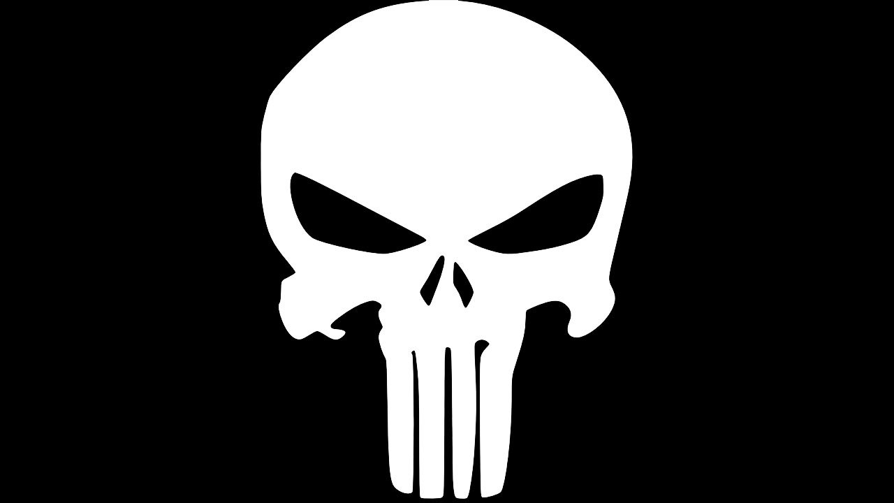 military police logo skull