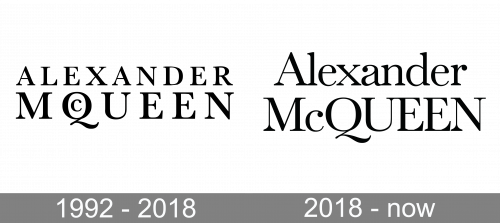 Alexander McQueen Logo history