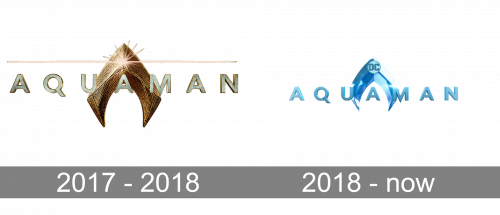 Aquaman Logo history
