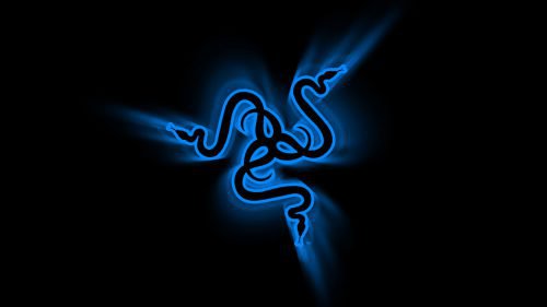 blue razer logo