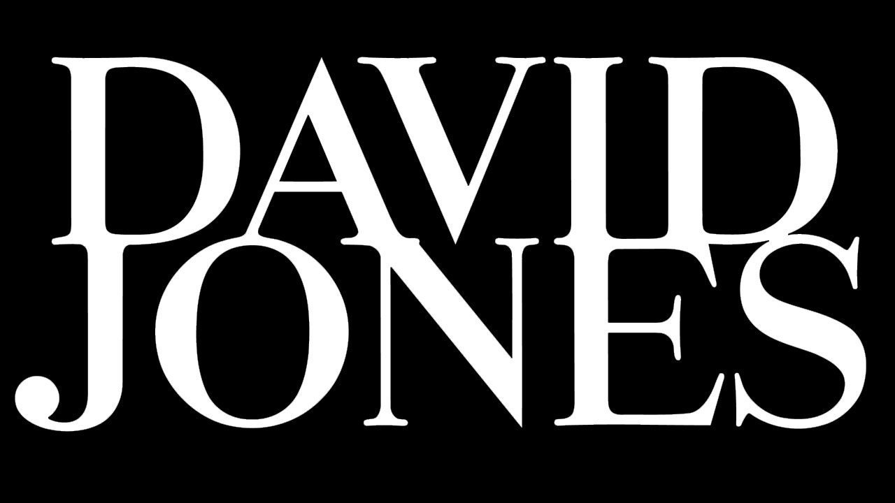 The logo of David Jones Ltd. is displayed at one of the company's