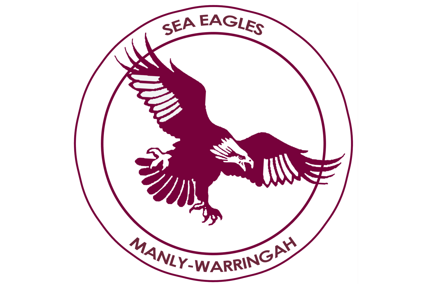 Manly Warringah Sea Eagles Logo And Symbol Meaning History Png