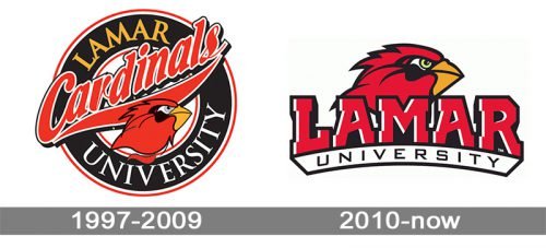 Lamar Cardinals logo history