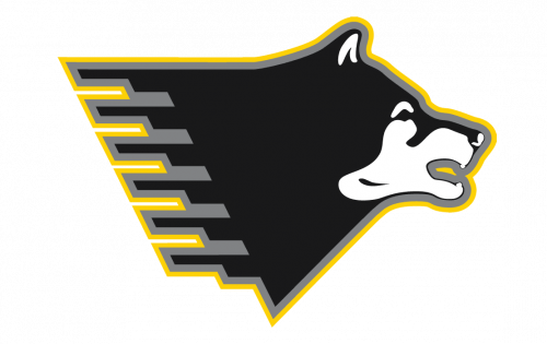Michigan Tech Huskies Logo-1993