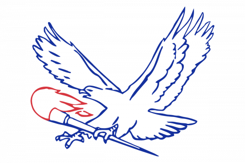 Liberty Flames Logo 1979