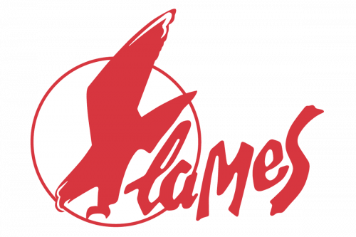 Liberty Flames Logo 1980