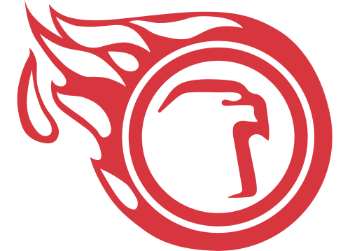 Liberty Flames Logo 1984