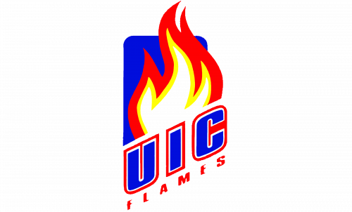 Illinois-Chicago Flames Logo-1992