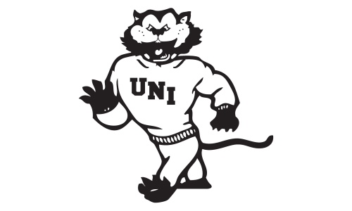 Northern Iowa Panthers Logo 1976