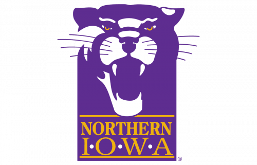 Northern Iowa Panthers Logo 1986