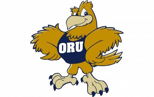 Oral Roberts Golden Eagles Logo-1993