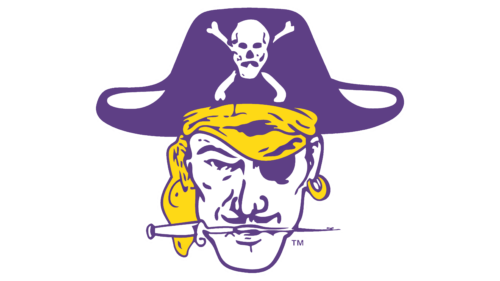 East Carolina Pirates Logo 1971