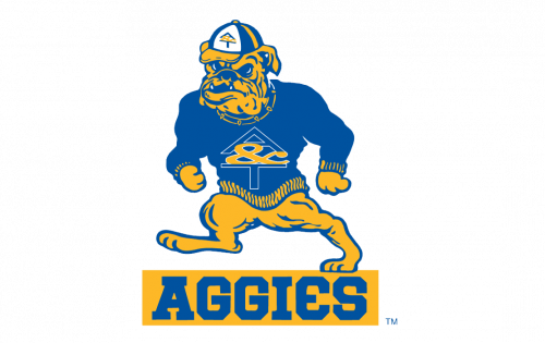 North Carolina A&T Aggies Logo-1988