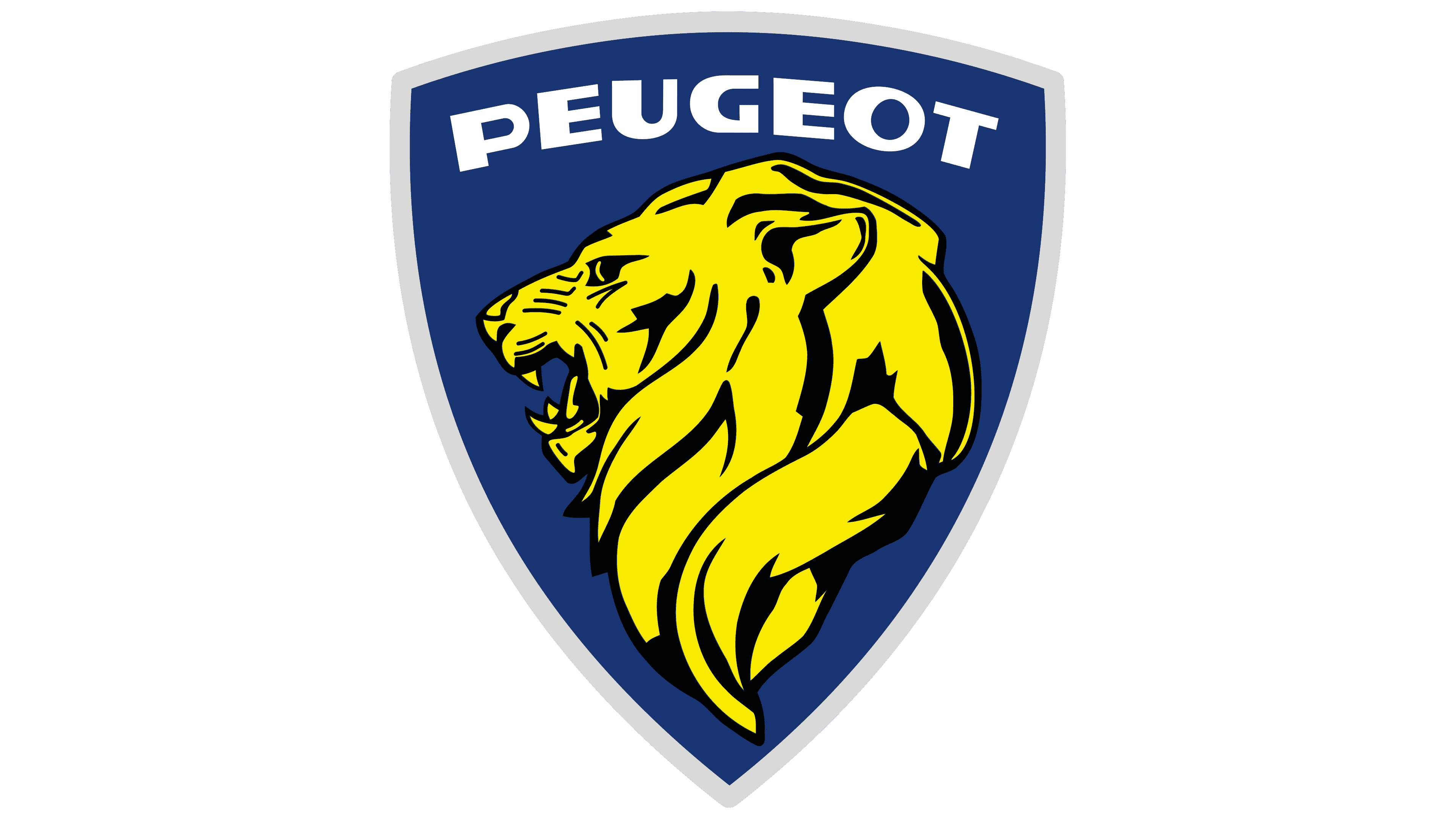 1948–1960 Peugeot 203 Lion's Head Car Emblem, Mascot