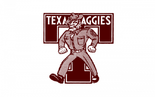 Texas A&M Aggies Logo-1972