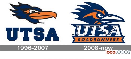 Texas SA Roadrunners Logo history