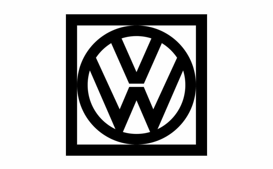 Black VW Logo