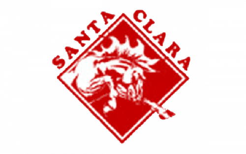Santa Clara Broncos Logo 1988