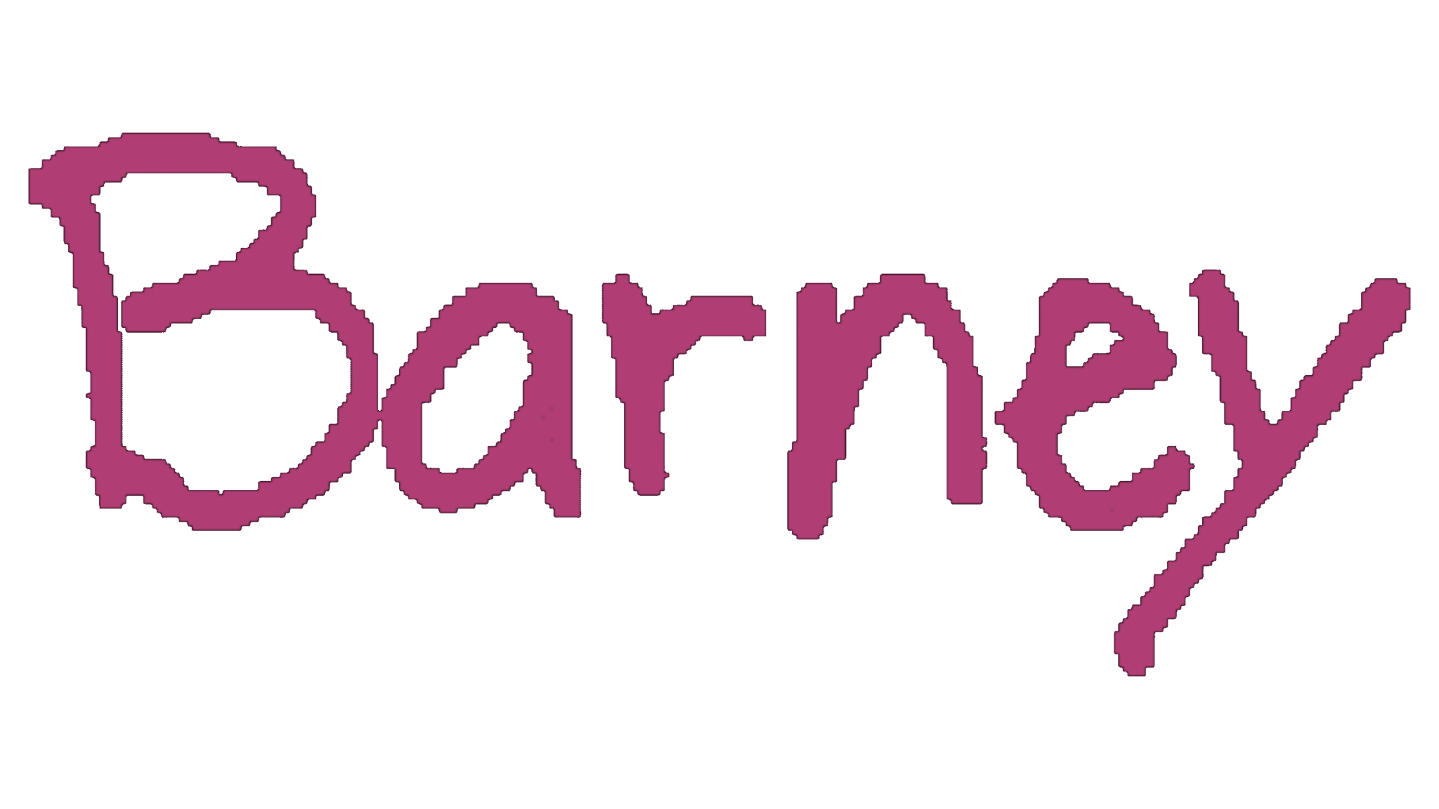 Barney home video logo