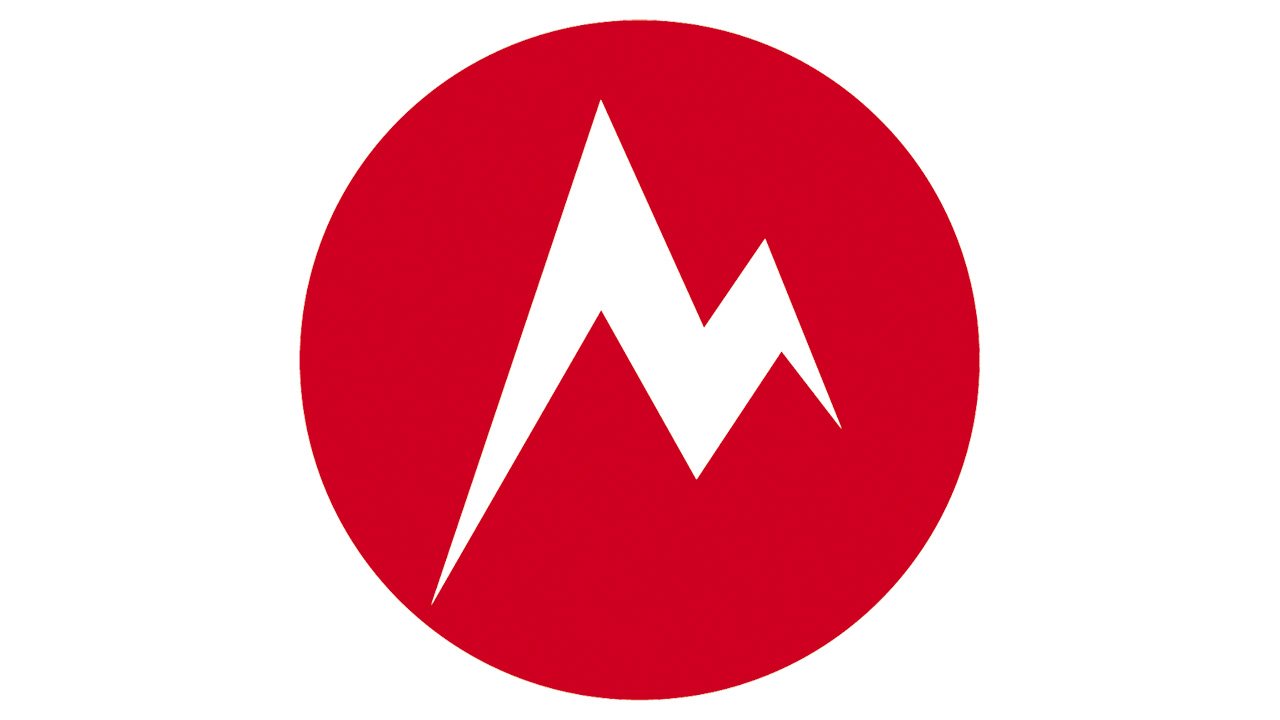 red circle logo with m