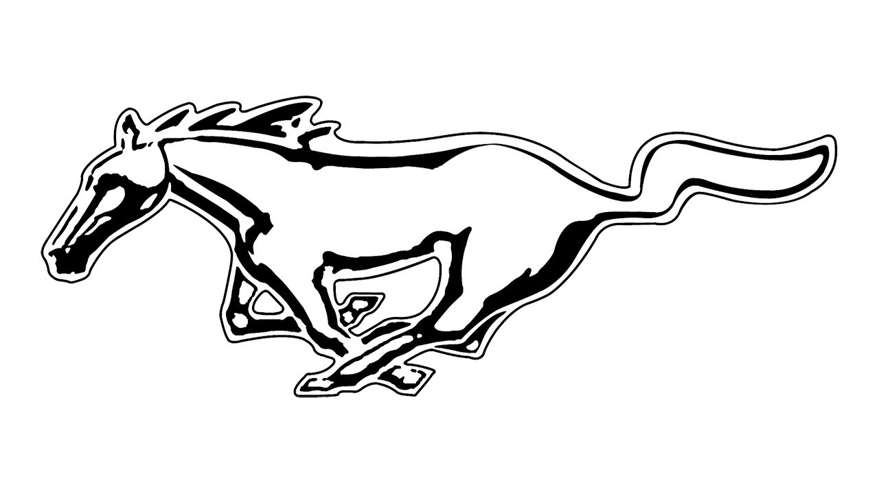 ford mustang car logo