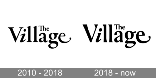 The Village Logo history