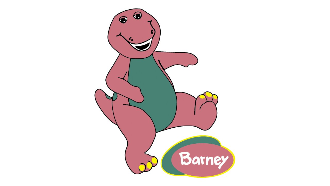 barney dinosaur logo