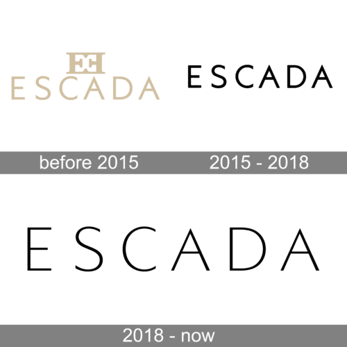 Escada Logo history