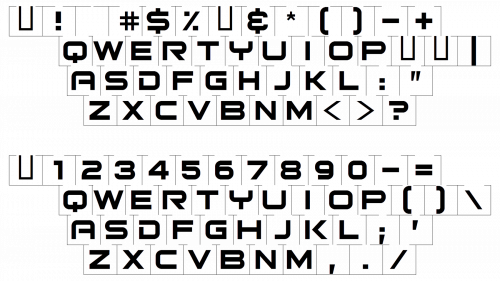 Mitsubishi Font