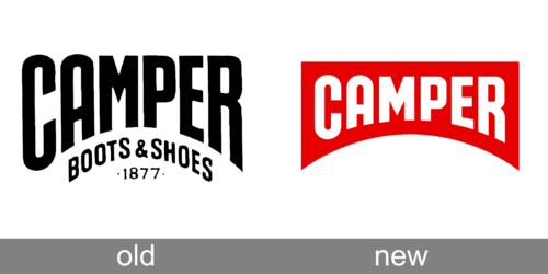 Camper Logo history