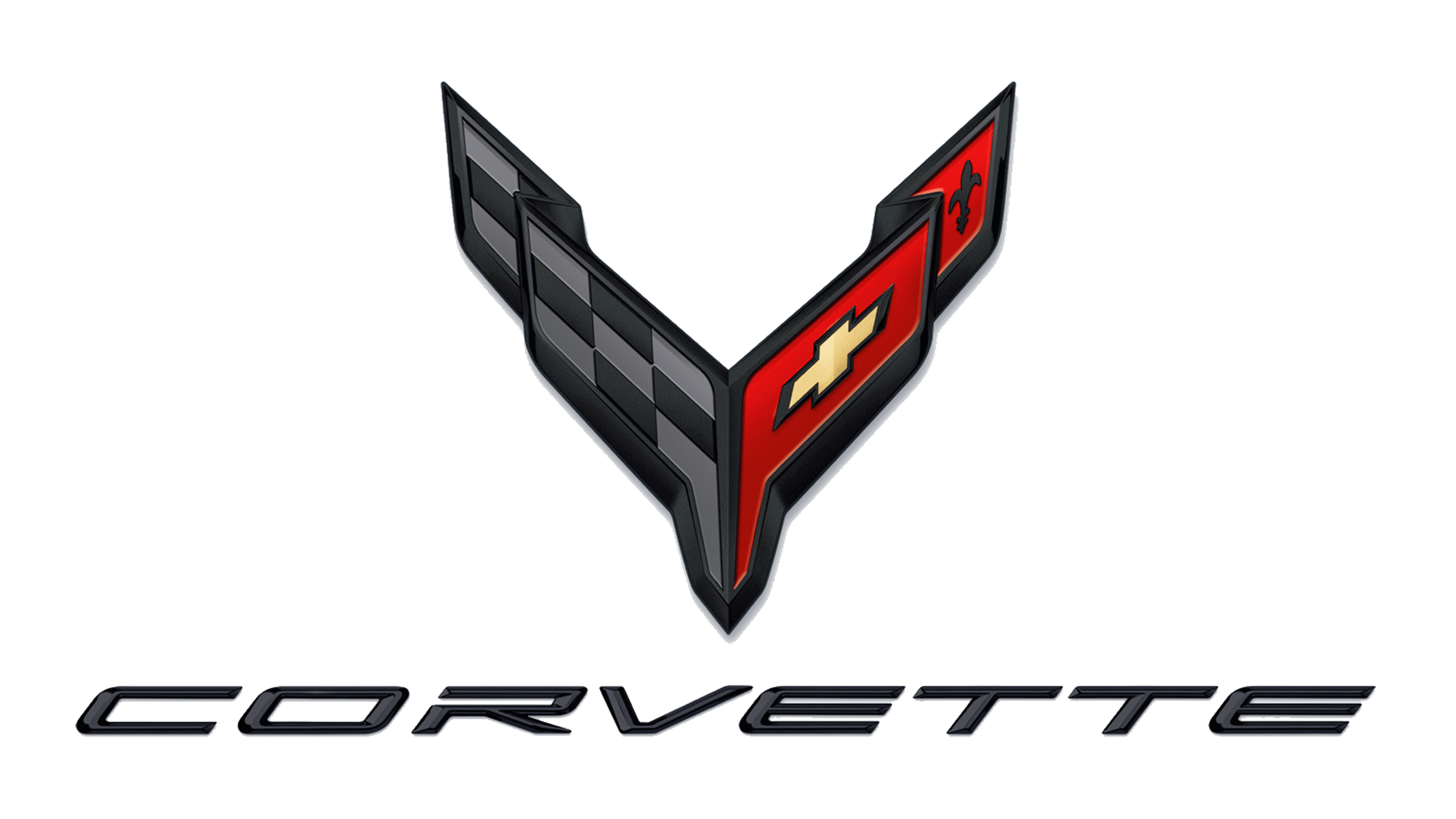 C7 Corvette Oracle Illuminated Cross Flags Logo