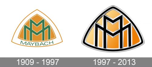 Maybach Logo history