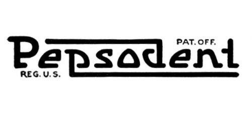 Pepsodent Logo-1915