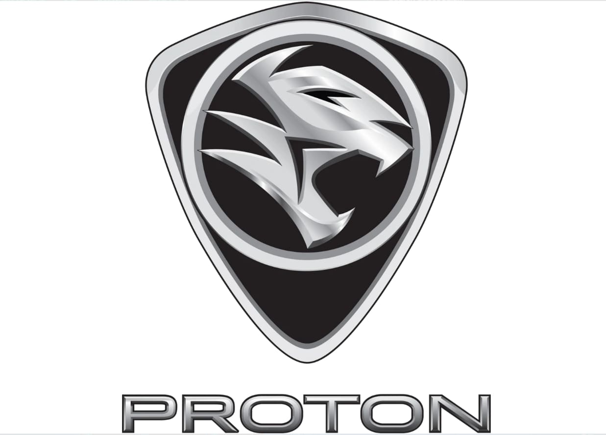 Proton Logo Schriftzug Pin Badge 