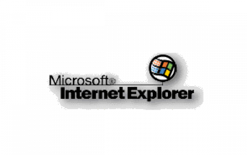 Internet Explorer Logo-1995-1996