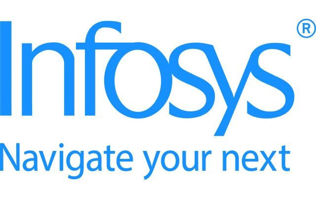 Infosys Logo With Black Background